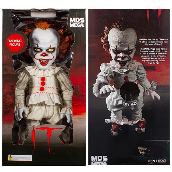 MEZCO イット ペニーワイズ トーキング フィギュア ピエロ TOYZ