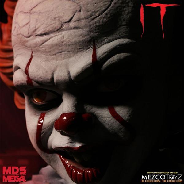 IT ペニーワイズ トーキングフィギュア　MEZCO製 MEZCO イット ペニーワイズ トーキング フィギュア ピエロ TOYZ