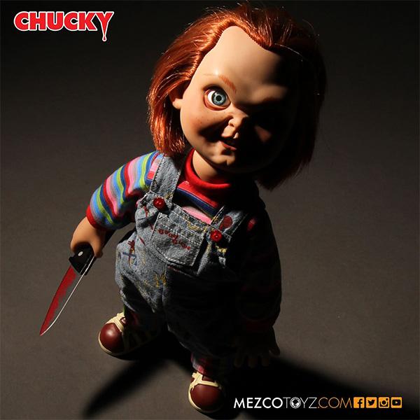 チャッキー フィギュア 高さ38cm チャイルドプレイ トーキング付き MEZCO チャッキー 人形 トーキング フィギュア チャイルドプレイ