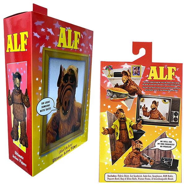 ネカ アルフ ALF 7インチ アクションフィギュア ALIEN LIFE FORM neca フィギュア アメトイ 人形 おもちゃ アメリカン雑貨 アメリカ雑貨｜funandfunny｜04