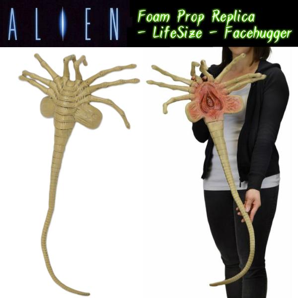 NECA エイリアン スタント パペット レプリカ ドール 等身大 リドリースコット監督 1979年 名作SF映画 ALIEN 映画 撮影用 エリアン 映画グッズ ネカ
