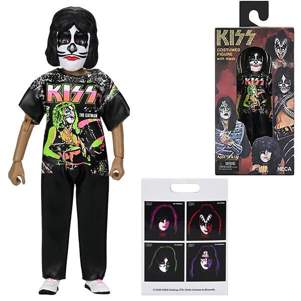 NECA KISS 6インチ アクションフィギュア 4種セット ベン・クーパー コスチューム コレクション フィギュア ロック ハロウィン アメトイ アメリカン雑貨_5