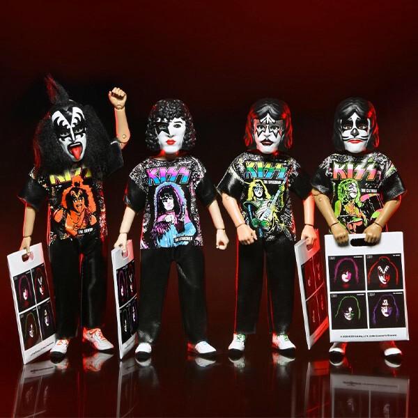 NECA（ネカ） NECA KISS 6インチ アクションフィギュア 4種セット ベン