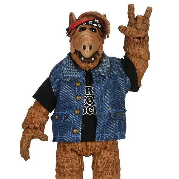 NECA アルフ ALF 7インチ アクションフィギュア Born to Rock