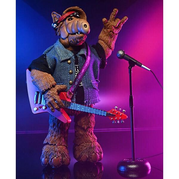 NECA（ネカ） アルフ ALF 7インチ アクションフィギュア Born to Rock