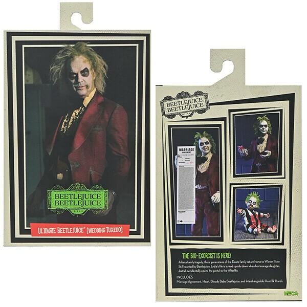 NECA ビートルジュース 7インチ アクションフィギュア フィギュア