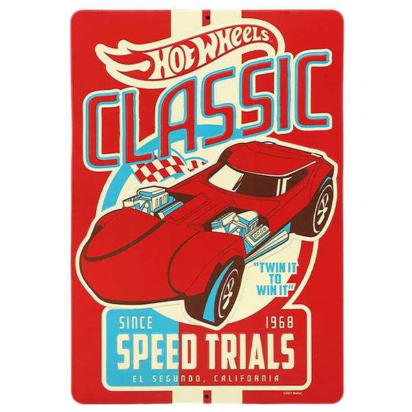 ホットウィール 看板 ブリキ看板 Hot Wheels Classic アメリカン