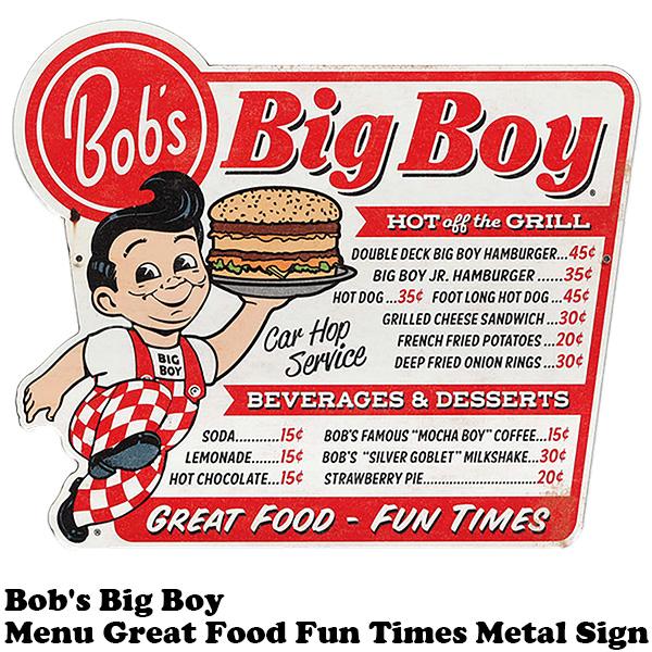 ビッグボーイ ブリキ看板 アメリカン 大型 アメリカン雑貨 レトロ BIG