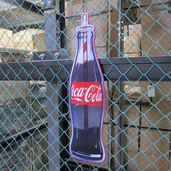 Coca Cola（コカコーラ） 看板 レンチキュラー 3D サインプレート