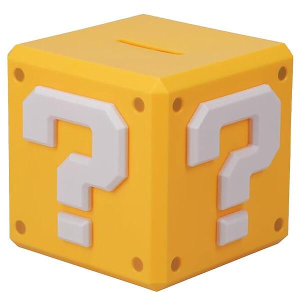 PALADONE スーパーマリオ 貯金箱 ?ブロック マネーボックス コイン