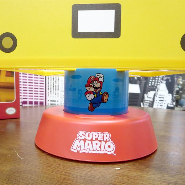 スーパーマリオ?ボックスフラワーテーブルインテリア特大 オブジェ