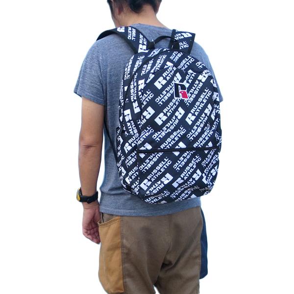 Russel モノグラムリュック 保存袋付き Russell Athletic（ラッセル アスレティック） ラッセル バックパック