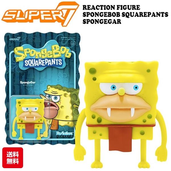 Super7 フィギュア スポンジボブ スクエアパンツ SPONGEGAR 送料無料