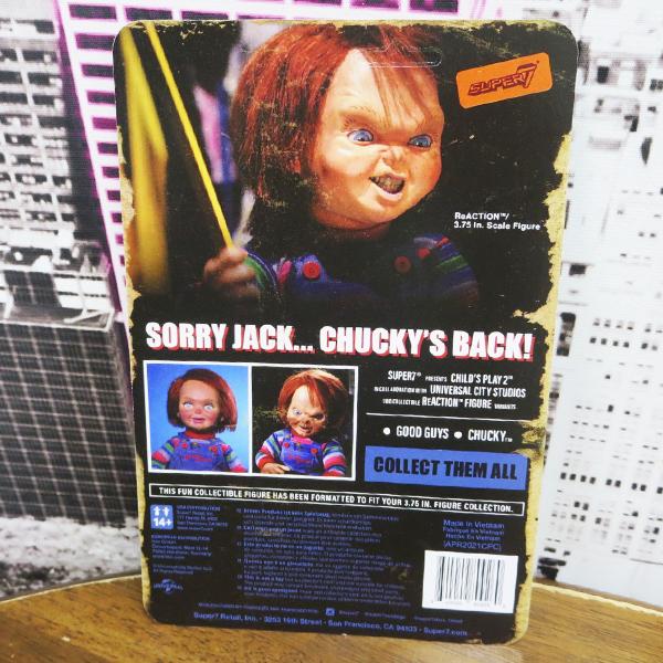 SUPER 7 スーパー7 チャッキー EVIL CHUCKY リアクションフィギュア