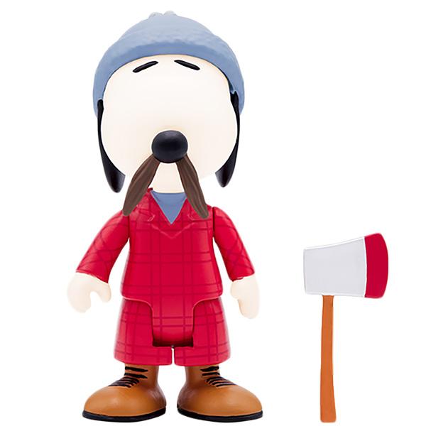 スヌーピー　ピーナッツ　フィギュア　PEANUTS　SNOOPY SNOOPY（スヌーピー） フィギュア super7 ピーナッツ LUMBERJACK