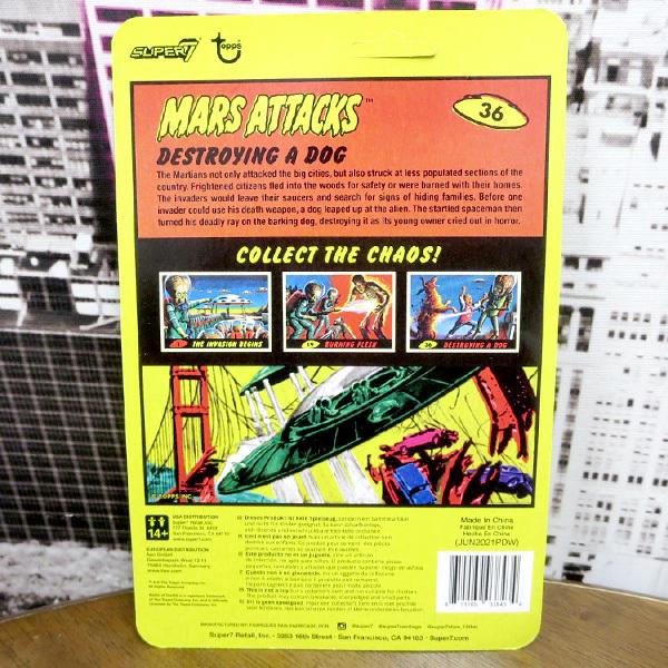 スーパー7『マーズ・アタック』3種セット（未開封品・送料込み） Super7MarsAttacksSMASHINGTHEEN