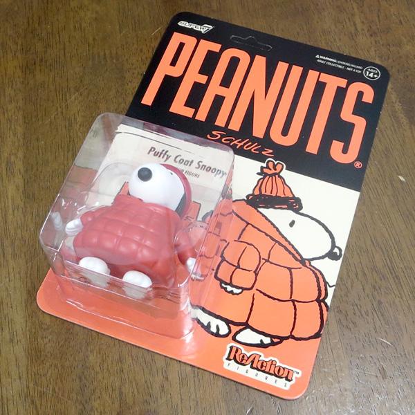 SNOOPY super7 ピーナッツ スヌーピー フィギュア PUFFY COAT