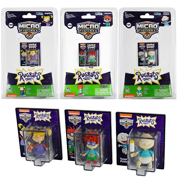 WORLD`S SMALLEST ラグラッツ ミニ フィギュア 3個セット RUGRATS