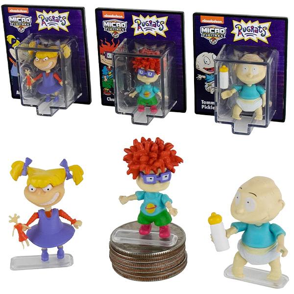 WORLD`S SMALLEST ラグラッツ ミニ フィギュア 3個セット RUGRATS