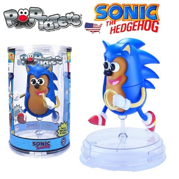 Hasbro ソニック・ザ・ヘッジホッグ フィギュア POPTATERS 組み立て