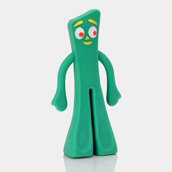 ガンビー フィギュア スクイーズ WORLD'S SMALLEST GUMBY STRETCHIES