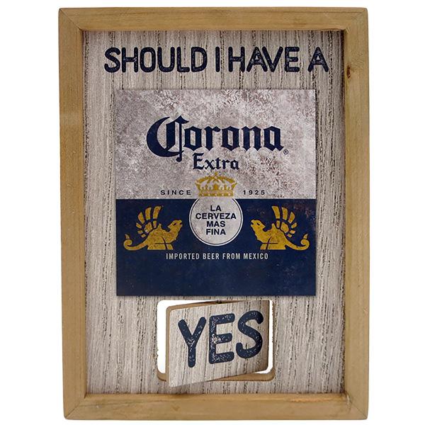 コロナビール グッズ 木製 デスクトップ スピナー サイン CORONA EXTRA