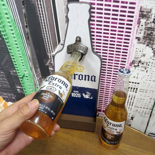 コロナビール 栓抜 レトロ おしゃれ ビール CORONA STUCCO グッズ 栓