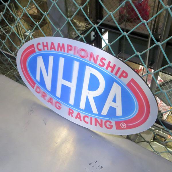 レンチキュラー サイン アメリカン 看板 大型 NHRA DRAG RACING
