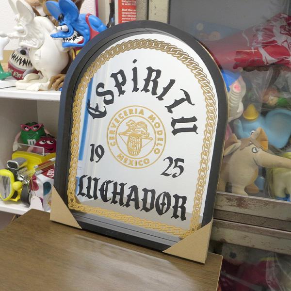 モデロ ビール 壁掛け 鏡 パブミラー アメリカン雑貨 壁掛け鏡