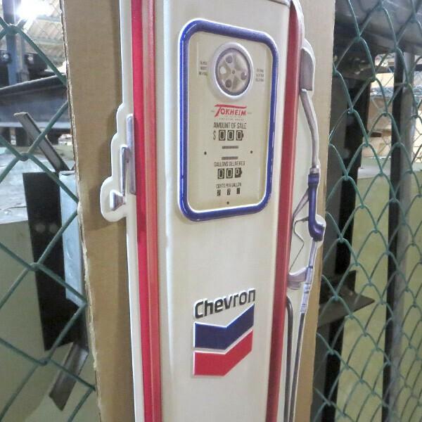 ブリキ看板 大型 アメリカン 看板 ヴィンテージ ガスポンプ ガレージ