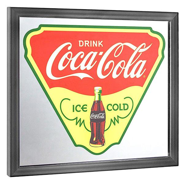 Coca Cola（コカコーラ） パブミラーコカコーラ ice cold グッズ 雑貨