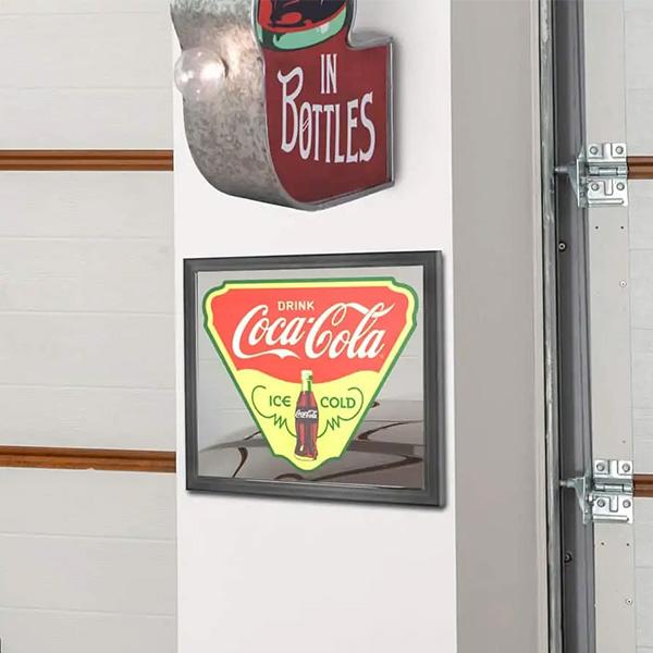 Coca Cola（コカコーラ） パブミラーコカコーラ ice cold グッズ 雑貨