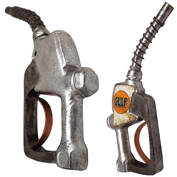 ヴィンテージ ガスポンプ ノズル アメリカン雑貨 テキサコ ガルフ