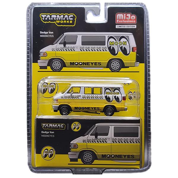 MOONEYES ムーンアイズ ミニカー 1/64 ダッジ バン Tarmac Works 1:64