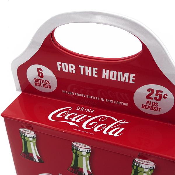 Coca Cola（コカコーラ） ボトルキャリアー ティン ケース W160/D80