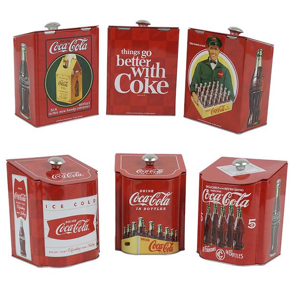Coca Cola（コカコーラ） ティン コンテナー 3点セット キャニスター