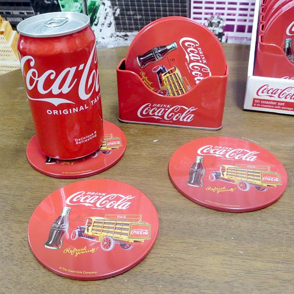 Coca Cola コカコーラ グッズ コスター セット 6枚入り Coca Cola コカコーラ グッズ コスター セット 6枚入り