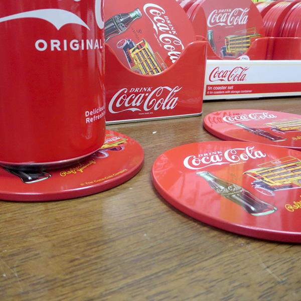 Coca Cola コカコーラ グッズ コスター セット 6枚入り Coca Cola コカコーラ グッズ コスター セット 6枚入り