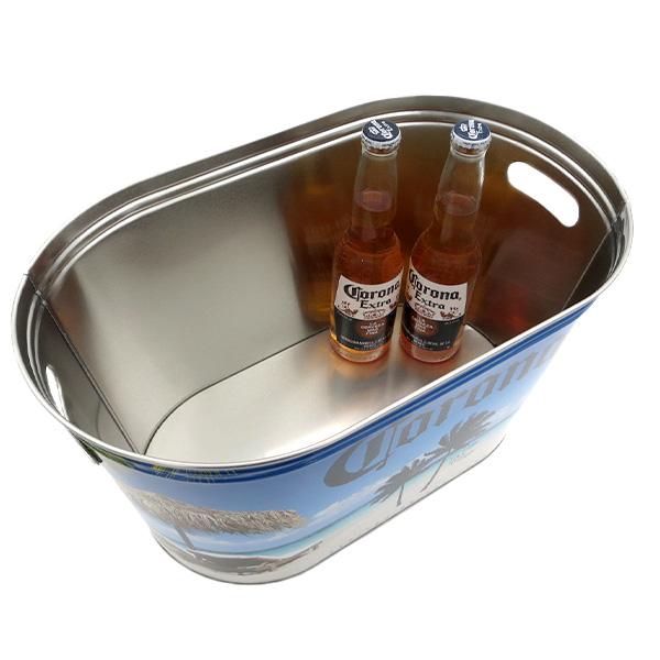 コロナビール バケツ パーティータブ ビーチ グッズ クーラーボックス