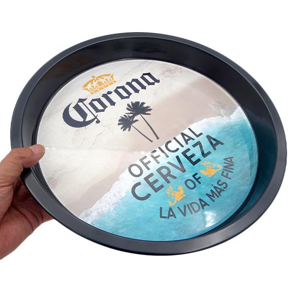 コロナビール セービング トレイ ビーチ グッズ おぼん アメリカン雑貨