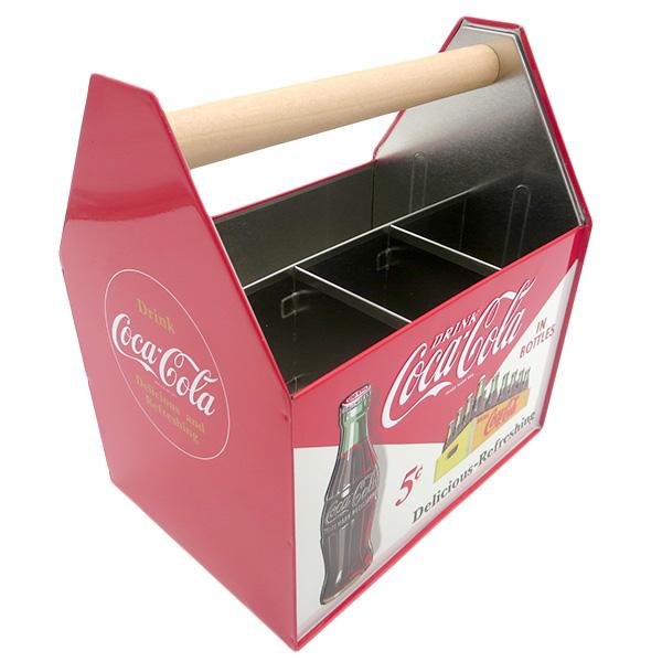 Coca Cola コカコーラ グッズ ストレージ キャディー 2 小物入れ 収納