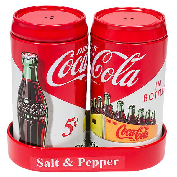 Coca Cola（コカコーラ） ソルト＆ペッパー 調味料入れ セット Ver.2