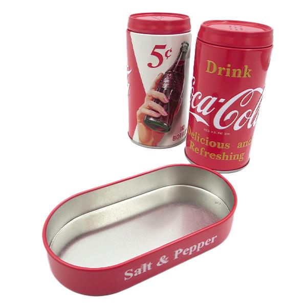 Coca Cola（コカコーラ） ソルト＆ペッパー 調味料入れ セット Ver.4