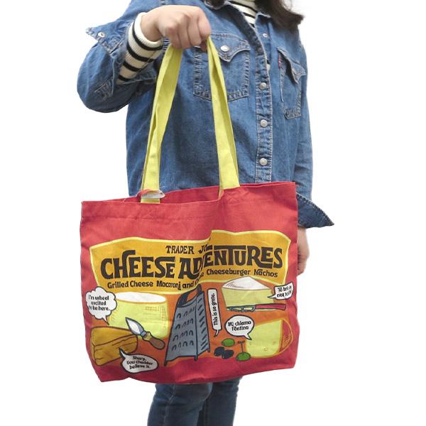 TRADER JOE'S（トレーダージョーズ） エコバック チーズ トレーダー