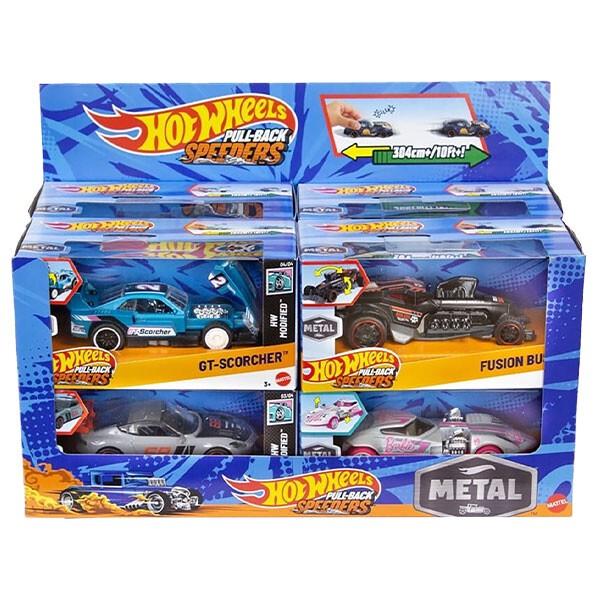 MATTEL（マテル） ホットウィール プルバックカー 8台セット おもちゃ