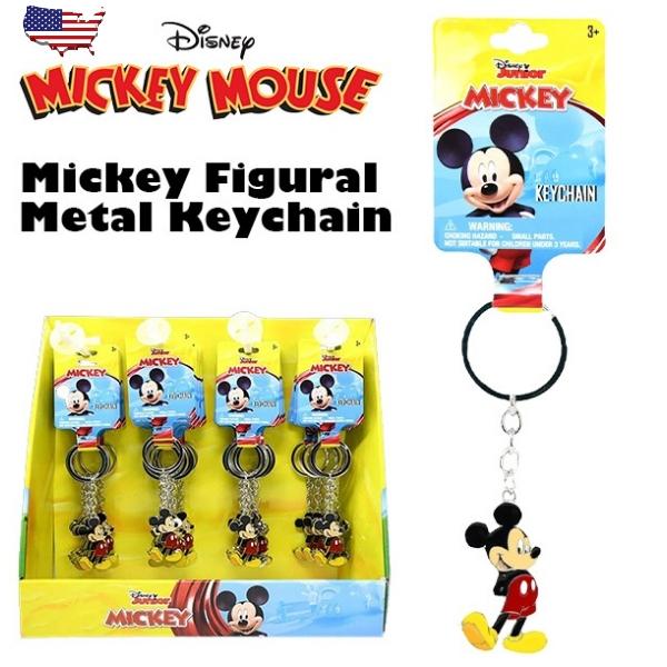 ミッキーマウス メタル キーホルダー かわいい キーチェーン ディズニー キャラクター 鍵 キー カバン アメリカン雑貨 アメリカ雑貨 海外輸入品 メンズ 女性 | Disney