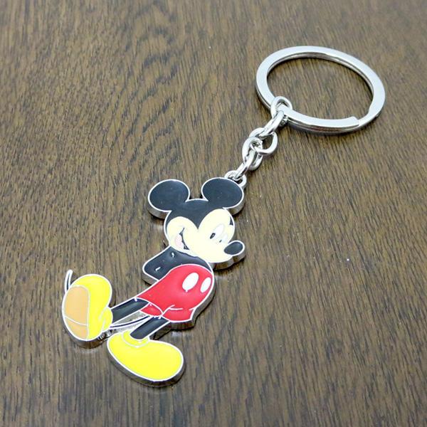 ミッキーマウス メタル キーホルダー かわいい キーチェーン ディズニー キャラクター 鍵 キー カバン アメリカン雑貨 アメリカ雑貨 海外輸入品 メンズ 女性 | Disney | 03