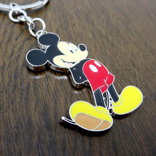 ミッキーマウス メタル キーホルダー かわいい キーチェーン ディズニー キャラクター 鍵 キー カバン アメリカン雑貨 アメリカ雑貨 海外輸入品 メンズ 女性 | Disney | 04