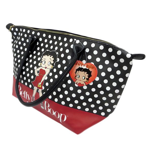 BETTY BOOP（ベティ ブープ） バッグ トートバッグ 黒 水玉 ベティ
