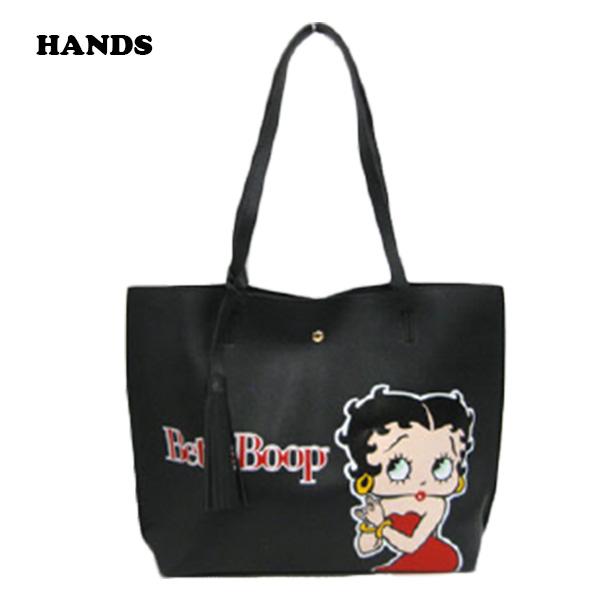BETTY BOOP（ベティ ブープ） ベティーブープ トートバッグ ブラック